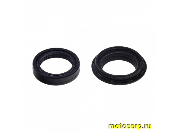 Купить  Сальники вилки 37*50*11/ 37*50.3/51*13 YCF SPIII, T2, TTR250 (сальники 1 шт + пыльники 1 шт) (ком) (SM 184-1050 купить с доставкой по Москве и России, цена, технические характеристики, комплектация фото  - motoserp.ru