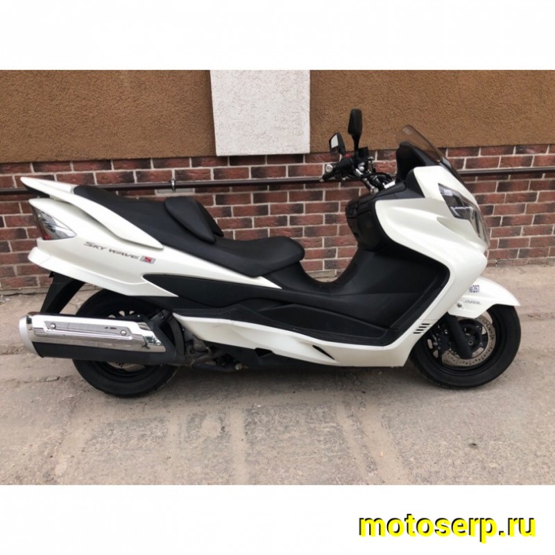 Купить  ====Максискутер SUZUKI SkyWave 400 ABS 2009г.в. Из Японии,без пробега по РФ купить с доставкой по Москве и России, цена, технические характеристики, комплектация фото  - motoserp.ru