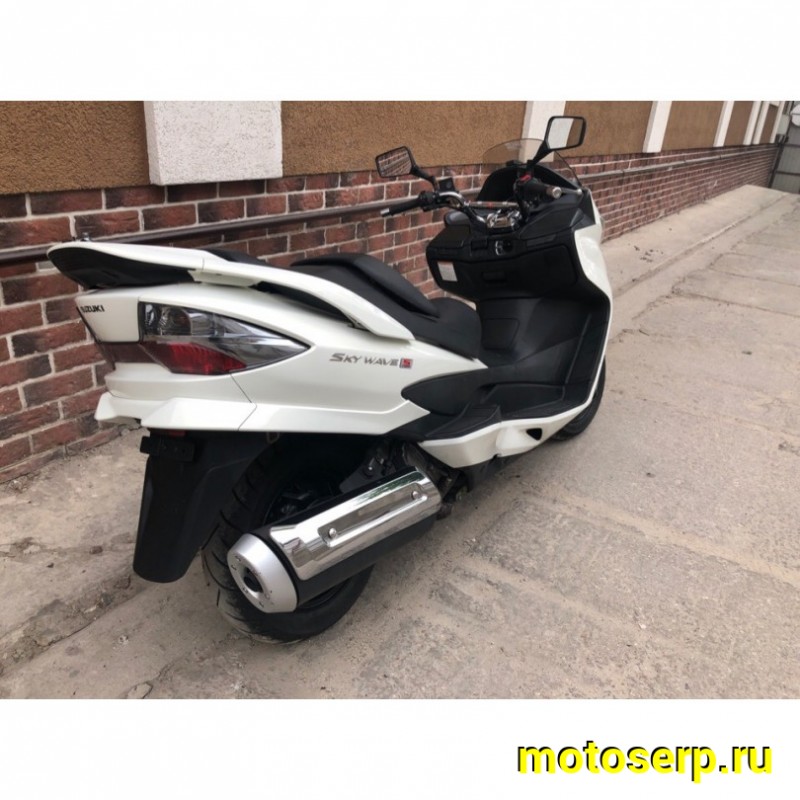 Купить  ====Максискутер SUZUKI SkyWave 400 ABS 2009г.в. Из Японии,без пробега по РФ купить с доставкой по Москве и России, цена, технические характеристики, комплектация фото  - motoserp.ru