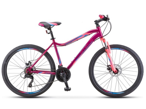 Купить  ====26" STELS MISS-5000 MD (Стелс Мисс-5000) 26"; 21ск; рама-сталь; тормоз-Disk; дв.обод; передн аморт (шт) купить с доставкой по Москве и России, цена, технические характеристики, комплектация фото  - motoserp.ru