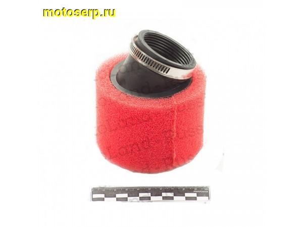 Купить  Фильтр воздушный нулевого сопротивления D42х45  поролоновый Скутер(оранж, красн) (шт)  (ML 7205 (Tures 00000009082 (0 купить с доставкой по Москве и России, цена, технические характеристики, комплектация фото  - motoserp.ru