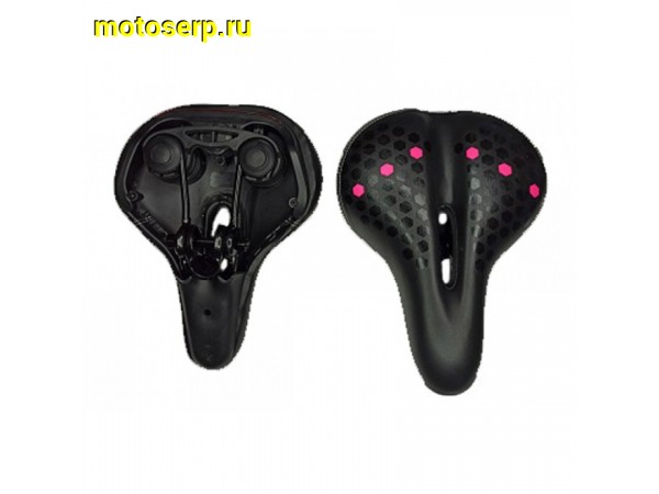 Купить  Седло комфорт широкое, встроен габаритный фонарь 200х260 Вело (шт) (Золотник 3213080 (Золотник 3216088-1 купить с доставкой по Москве и России, цена, технические характеристики, комплектация фото  - motoserp.ru