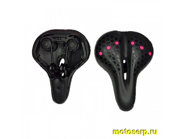 Купить  Седло комфорт широкое, встроен габаритный фонарь 200х260 Вело (шт) (Золотник 3213080 (Золотник 3216088-1 купить с доставкой по Москве и России, цена, технические характеристики, комплектация фото  - motoserp.ru