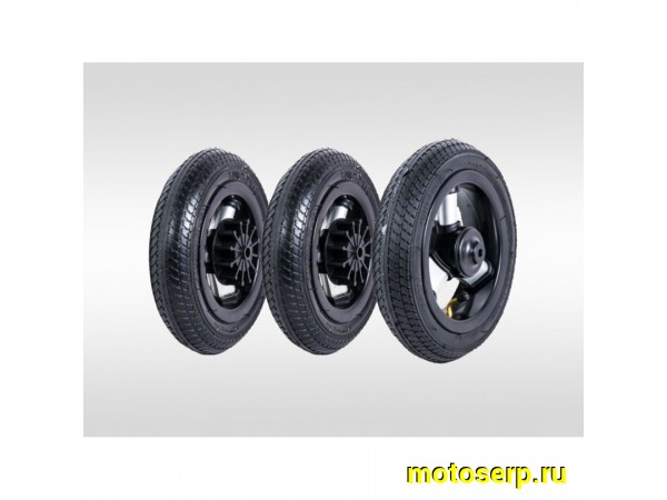 Купить  Колесо набор для трехколесного велосипеда НАДУВНЫЕ покрышка и камера: 10"-1шт  +  8"-2шт (комп) (Золотник 3243044-93 купить с доставкой по Москве и России, цена, технические характеристики, комплектация фото  - motoserp.ru