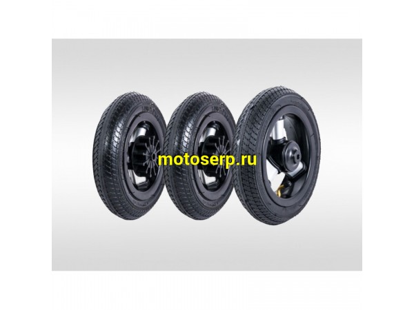Купить  Колесо набор для трехколесного велосипеда НАДУВНЫЕ покрышка и камера: 10"-1шт  +  8"-2шт (комп) (Золотник 3243044-93 купить с доставкой по Москве и России, цена, технические характеристики, комплектация фото  - motoserp.ru
