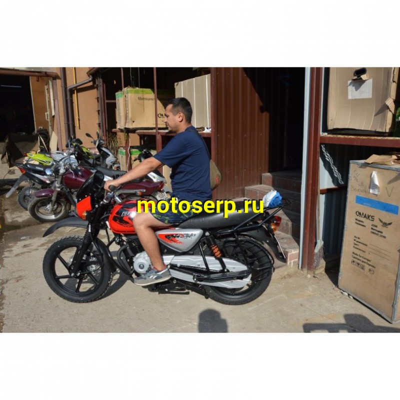 Купить  Мотоцикл BAJAJ BOXER BM 150 X (disk) 4хтакт., 144,8сс, 5 СТУПЕНЧАТАЯ КПП ,17"/17", возд. охлажд. (шт) купить с доставкой по Москве и России, цена, технические характеристики, комплектация фото  - motoserp.ru