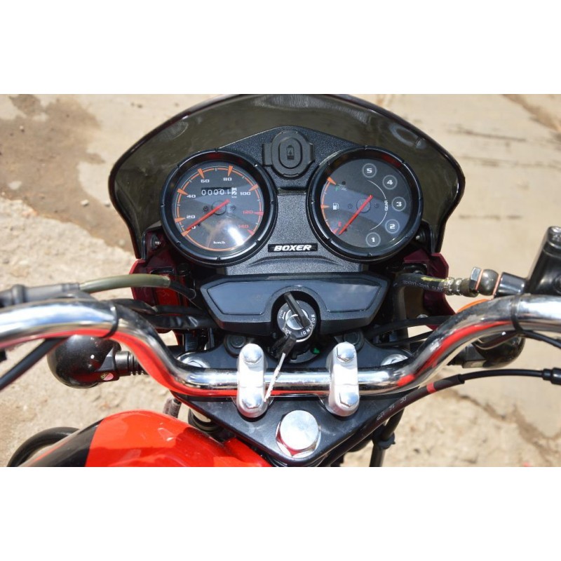 Купить  Мотоцикл BAJAJ BOXER BM 150 X (disk) 4хтакт., 144,8сс, 5 СТУПЕНЧАТАЯ КПП ,17"/17", возд. охлажд. (шт) купить с доставкой по Москве и России, цена, технические характеристики, комплектация фото  - motoserp.ru