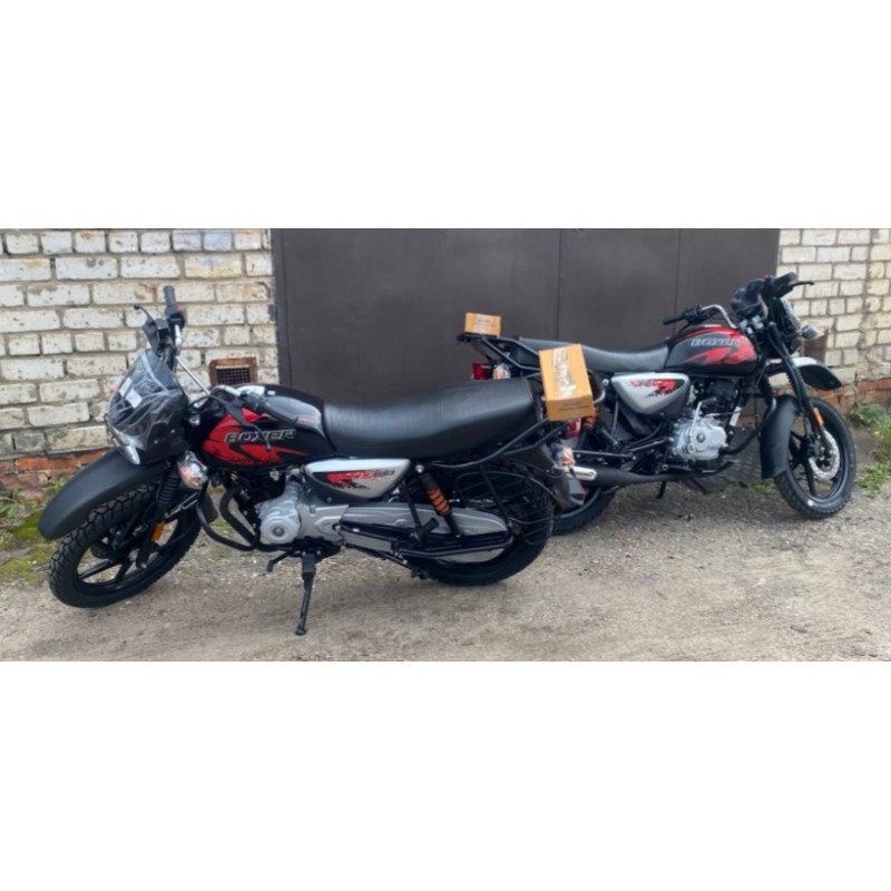 Купить  Мотоцикл BAJAJ BOXER BM 150 X (disk) 4хтакт., 144,8сс, 5 СТУПЕНЧАТАЯ КПП ,17"/17", возд. охлажд. (шт) купить с доставкой по Москве и России, цена, технические характеристики, комплектация фото  - motoserp.ru