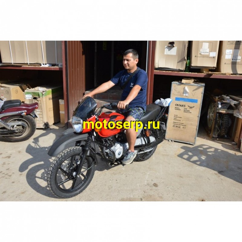 Купить  Мотоцикл BAJAJ BOXER BM 150X (disk) 4хтакт., 144,8сс, 5 СТУПЕНЧАТАЯ КПП ,17"/17", возд. охлажд. (зал) (шт) купить с доставкой по Москве и России, цена, технические характеристики, комплектация фото  - motoserp.ru