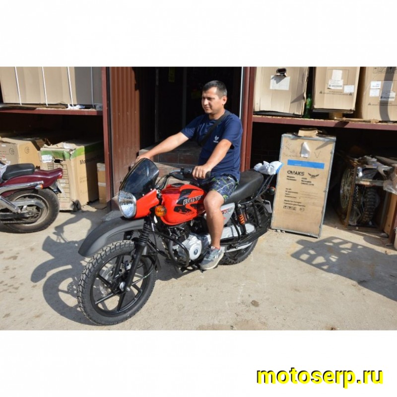 Купить  Мотоцикл BAJAJ BOXER BM 150 X (disk) 4хтакт., 144,8сс, 5 СТУПЕНЧАТАЯ КПП ,17"/17", возд. охлажд. (шт) купить с доставкой по Москве и России, цена, технические характеристики, комплектация фото  - motoserp.ru