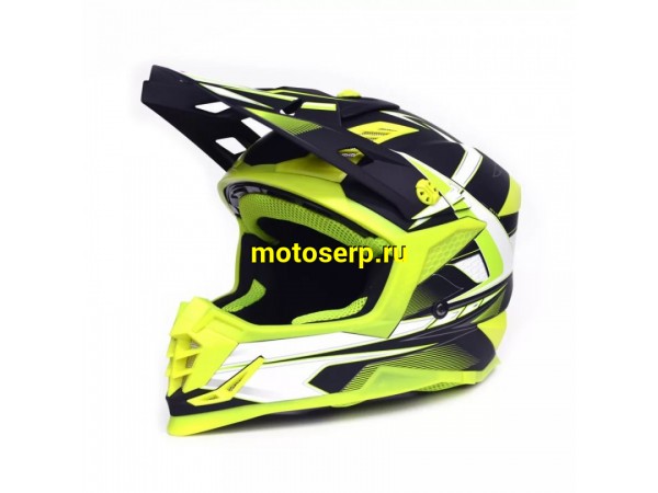 Купить  Шлем Кросс Ataki SC-16 Rift Hi-Vis желтый/черный матовый  р-р M (шт) (0 купить с доставкой по Москве и России, цена, технические характеристики, комплектация фото  - motoserp.ru
