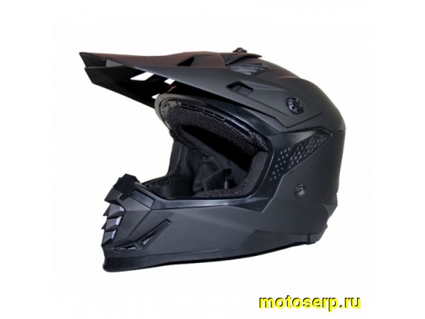 Купить  ====Шлем Кросс Ataki SC-16 Solid черный матовый р-р M (шт) (0 купить с доставкой по Москве и России, цена, технические характеристики, комплектация фото  - motoserp.ru