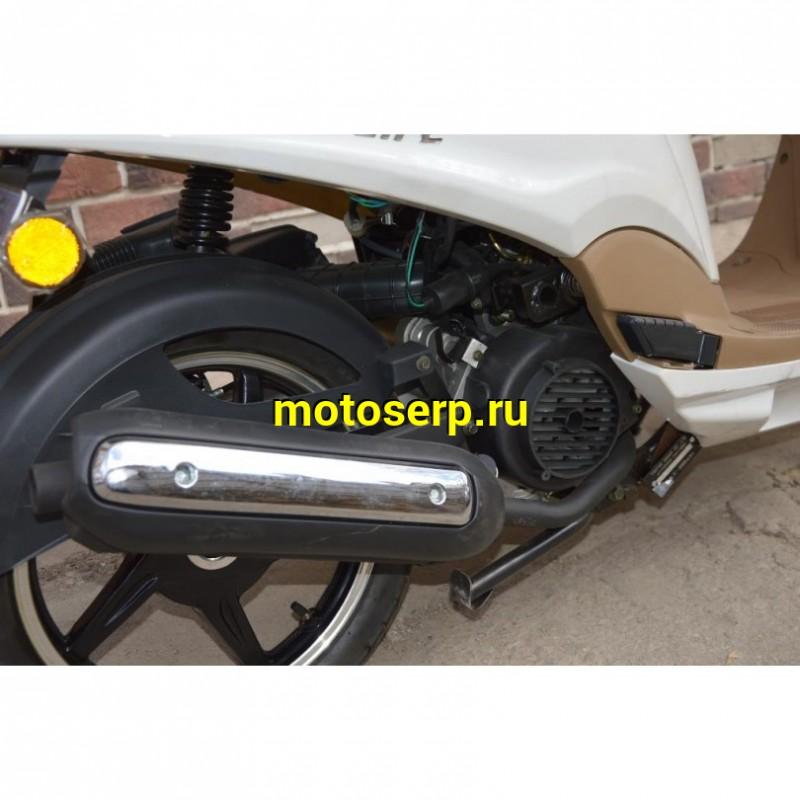 Купить  Скутер MOTOLIFE CY125T-3B (Мотолайф Веспа) (реплика VESPA) скол на пластике внизу. 4Т, 125сс, литые 14"/14",  диск./бараб. Белый  (Бер) (шт) (0 купить с доставкой по Москве и России, цена, технические характеристики, комплектация фото  - motoserp.ru