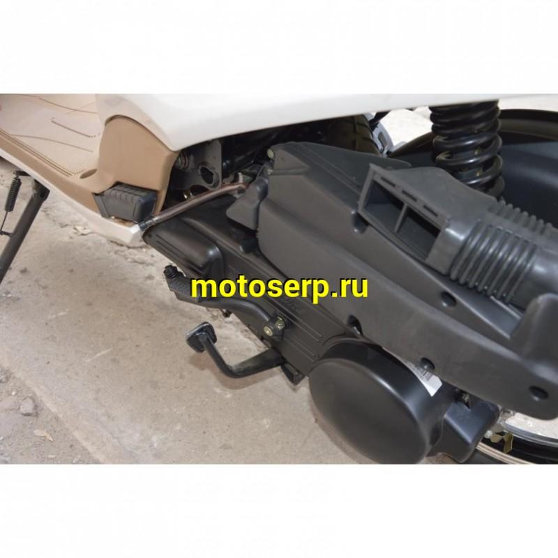 Купить  Скутер MOTOLIFE CY125T-3B (Мотолайф Веспа) (реплика VESPA) скол на пластике внизу. 4Т, 125сс, литые 14"/14",  диск./бараб. Белый  (Бер) (шт) (0 купить с доставкой по Москве и России, цена, технические характеристики, комплектация фото  - motoserp.ru