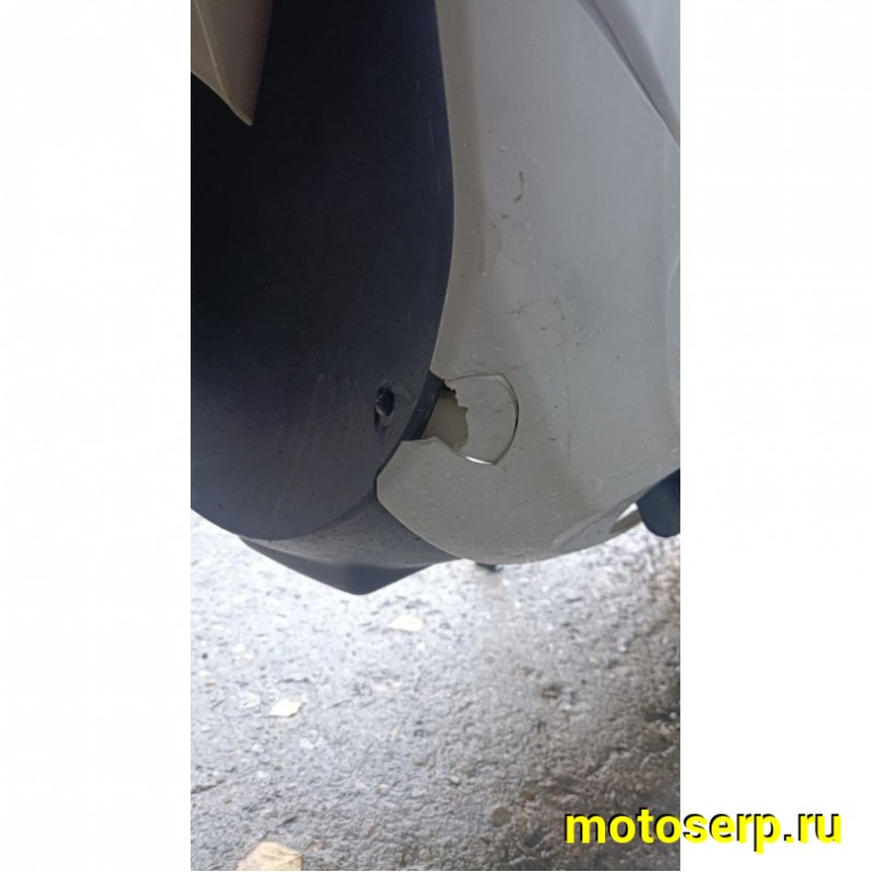 Купить  ====Скутер MOTOLIFE CY125T-3B (Мотолайф Веспа) (реплика VESPA) скол на пластике внизу. 4Т, 125сс, литые 14"/14",  диск./бараб. Белый  (Бер) (шт) (0 купить с доставкой по Москве и России, цена, технические характеристики, комплектация фото  - motoserp.ru
