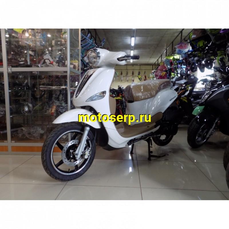 Купить  Скутер MOTOLIFE CY125T-3B (Мотолайф Веспа) (реплика VESPA) скол на пластике внизу. 4Т, 125сс, литые 14"/14",  диск./бараб. Белый  (Бер) (шт) (0 купить с доставкой по Москве и России, цена, технические характеристики, комплектация фото  - motoserp.ru