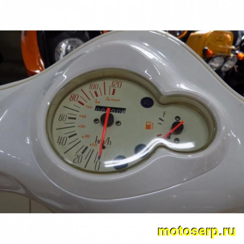 Купить  ====Скутер MOTOLIFE CY125T-3B (Мотолайф Веспа) (реплика VESPA) скол на пластике внизу. 4Т, 125сс, литые 14"/14",  диск./бараб. Белый  (Бер) (шт) (0 купить с доставкой по Москве и России, цена, технические характеристики, комплектация фото  - motoserp.ru