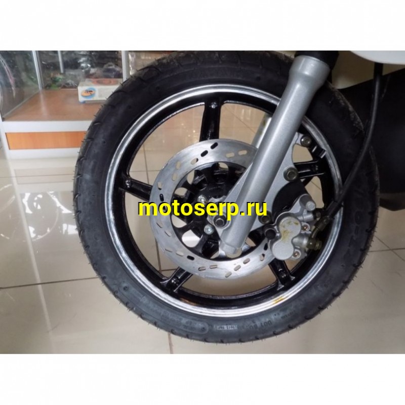 Купить  ====Скутер MOTOLIFE CY125T-3B (Мотолайф Веспа) (реплика VESPA) скол на пластике внизу. 4Т, 125сс, литые 14"/14",  диск./бараб. Белый  (Бер) (шт) (0 купить с доставкой по Москве и России, цена, технические характеристики, комплектация фото  - motoserp.ru