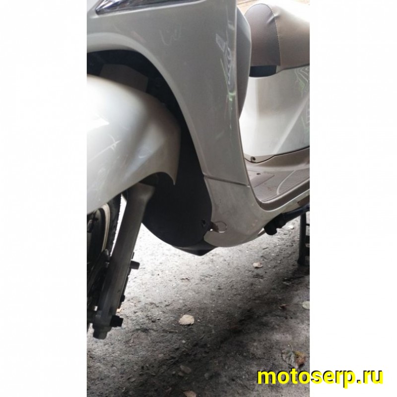 Купить  ====Скутер MOTOLIFE CY125T-3B (Мотолайф Веспа) (реплика VESPA) скол на пластике внизу. 4Т, 125сс, литые 14"/14",  диск./бараб. Белый  (Бер) (шт) (0 купить с доставкой по Москве и России, цена, технические характеристики, комплектация фото  - motoserp.ru
