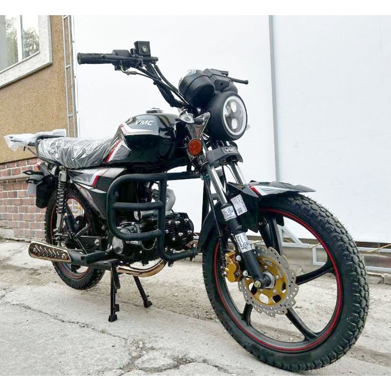 Купить  Мопед VMC RIVA-II CX 50 NEW  (Венто Рива це икс 50) 4Т; 50сс; 17"литые; Электр. цв панель, линзов фара, LED светотехника (шт) 01200 (Vento купить с доставкой по Москве и России, цена, технические характеристики, комплектация фото  - motoserp.ru