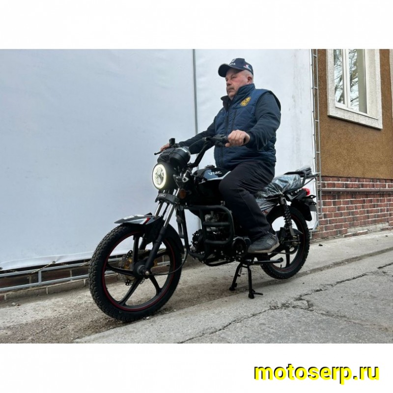 Купить  Мопед VMC RIVA-II CX 50 NEW  (Венто Рива це икс 50) 4Т; 50сс; 17"литые; Электр. цв панель, линзов фара, LED светотехника (шт) 01200 (Vento купить с доставкой по Москве и России, цена, технические характеристики, комплектация фото  - motoserp.ru