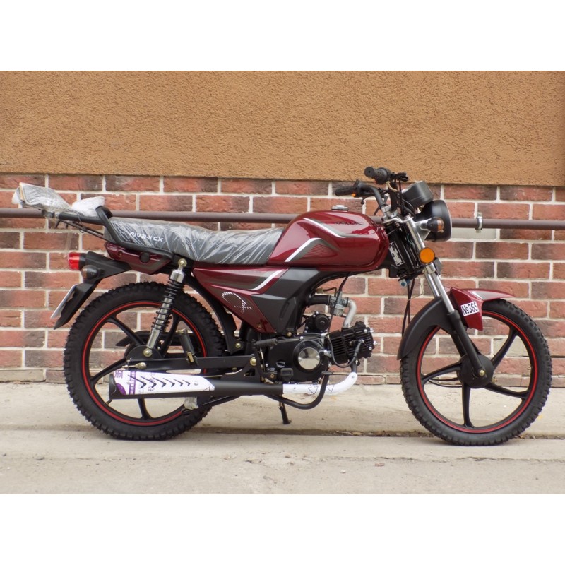 Купить  Мопед VMC RIVA-II CX 50 NEW  (Венто Рива це икс 50) 4Т; 50сс; 17"литые; Электр. цв панель, линзов фара, LED светотехника (шт) 01200 (Vento купить с доставкой по Москве и России, цена, технические характеристики, комплектация фото  - motoserp.ru