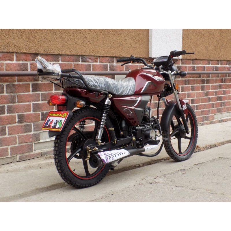 Купить  Мопед VMC RIVA-II CX 50 NEW  (Венто Рива це икс 50) 4Т; 50сс; 17"литые; Электр. цв панель, линзов фара, LED светотехника (шт) 01200 (Vento купить с доставкой по Москве и России, цена, технические характеристики, комплектация фото  - motoserp.ru