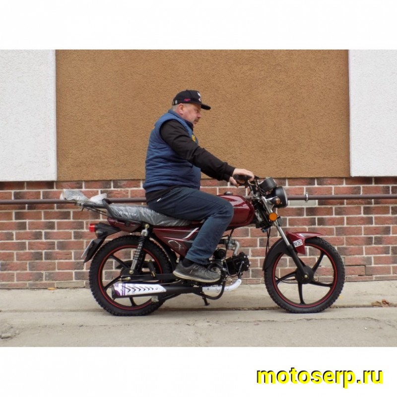 Купить  Мопед VMC RIVA-II CX 50 NEW  (Венто Рива це икс 50) 4Т; 50сс; 17"литые; Электр. цв панель, линзов фара, LED светотехника (шт) 01200 (Vento купить с доставкой по Москве и России, цена, технические характеристики, комплектация фото  - motoserp.ru