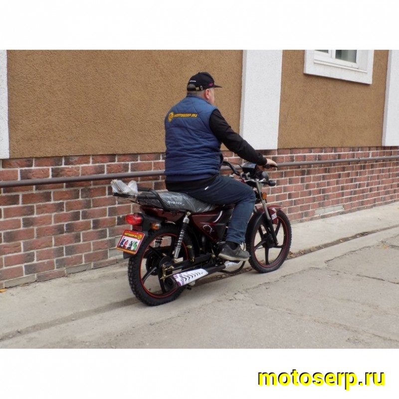 Купить  Мопед VMC RIVA-II CX 50 NEW  (Венто Рива це икс 50) 4Т; 50сс; 17"литые; Электр. цв панель, линзов фара, LED светотехника (шт) 01200 (Vento купить с доставкой по Москве и России, цена, технические характеристики, комплектация фото  - motoserp.ru