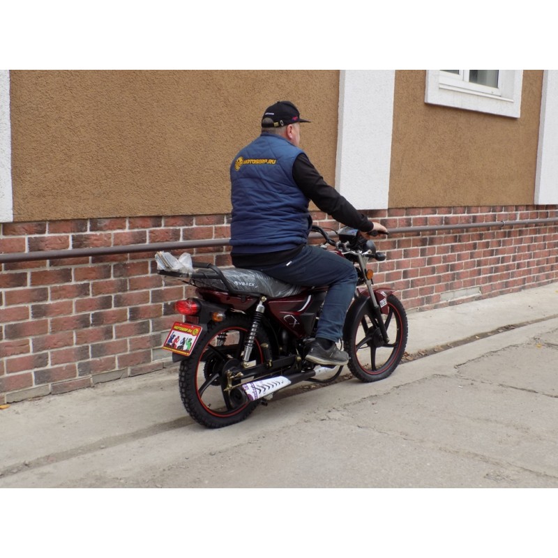 Купить  Мопед VMC RIVA-II CX 50 NEW  (Венто Рива це икс 50) 4Т; 50сс; 17"литые; Электр. цв панель, линзов фара, LED светотехника (шт) 01200 (Vento купить с доставкой по Москве и России, цена, технические характеристики, комплектация фото  - motoserp.ru