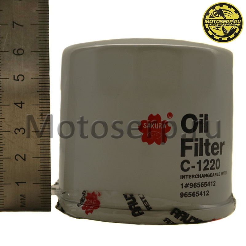 Купить  Фильтр масляный C1220 (шт) (RMDetal (RMDetal 0800865  купить с доставкой по Москве и России, цена, технические характеристики, комплектация фото  - motoserp.ru