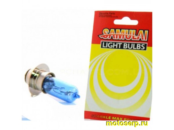 Купить  Лампа фары галоген 12V18/18W (один ус) Скутер синяя (шт) (R2 (ANKON 019113 (R1 купить с доставкой по Москве и России, цена, технические характеристики, комплектация фото  - motoserp.ru