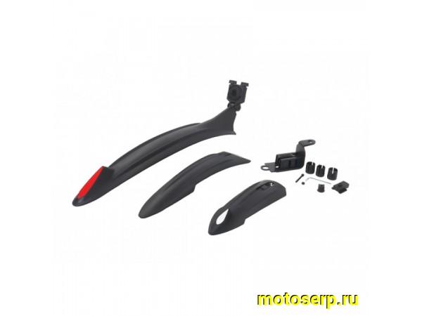 Купить  Крылья пласт 24"-26" для FAT-BIKE XGNB-067 (черные с отражателем) Вело (пар)  (Мир 57830 купить с доставкой по Москве и России, цена, технические характеристики, комплектация фото  - motoserp.ru