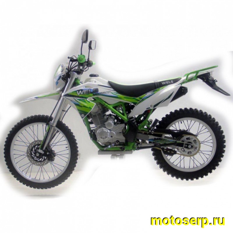Купить  ====Мотоцикл Кросс/Эндуро WELS МХ-250 Х 21/18 (спортинв), 21/18, 223сс, 4Т., воз. охл., диск/диск  (шт) купить с доставкой по Москве и России, цена, технические характеристики, комплектация фото  - motoserp.ru