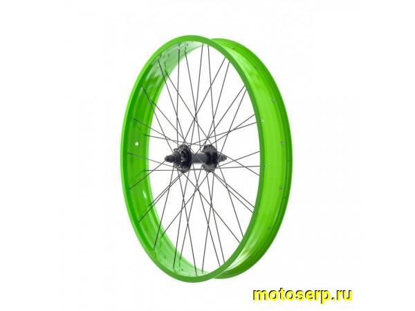 Купить  Колесо 26" одинарное переднее Disk с крепл диска на втулке FAT Вело (шт) R5 28529 купить с доставкой по Москве и России, цена, технические характеристики, комплектация фото  - motoserp.ru