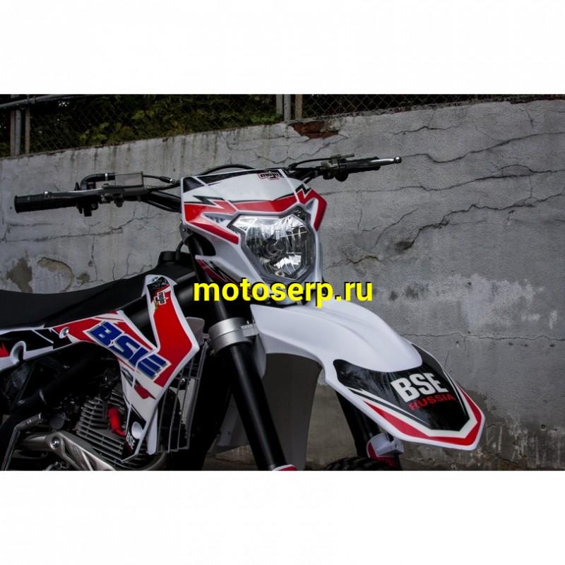 Купить  ====Мотоцикл Кросс/Эндуро BSE Z5-250e (спортин), 21/18, 172FMM, 4Т,5 перед.,возд.охл,диск.торм.,регулир. подвеск, фара, эл/кик стартер (шт) купить с доставкой по Москве и России, цена, технические характеристики, комплектация фото  - motoserp.ru