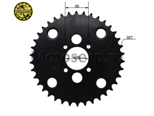 Купить  Звезда ведомая голая (венец) (530-38) (530-38T D-48mm, 4x48mm) ATV 200cc HUNTER и др. (шт) (ML 12990 (ML 10079 купить с доставкой по Москве и России, цена, технические характеристики, комплектация фото  - motoserp.ru
