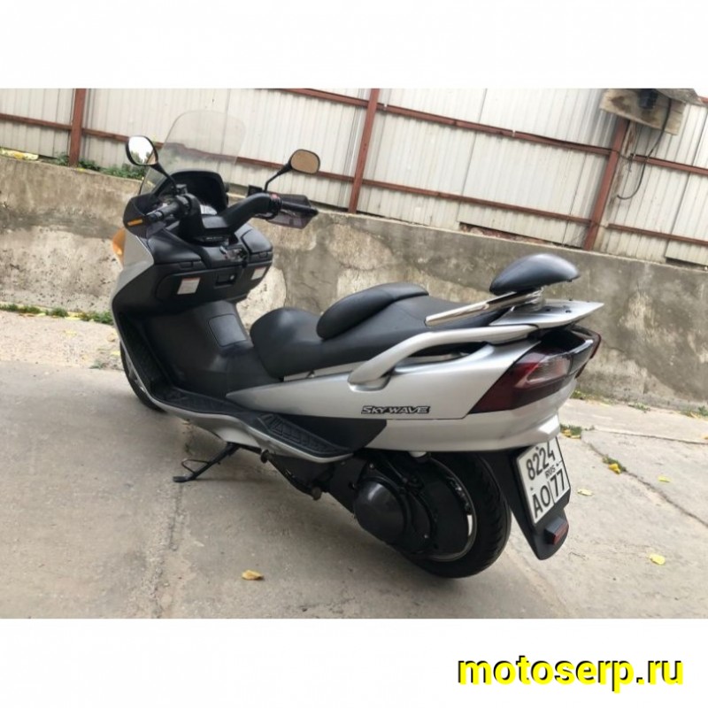 Купить  ====Максискутер SUZUKI SkyWave 400 2005г.в. С пробегом по РФ купить с доставкой по Москве и России, цена, технические характеристики, комплектация фото  - motoserp.ru