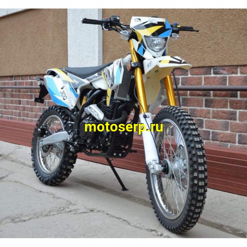 Купить  ====Мотоцикл Кросс/Эндуро RACER ENDURO 300 RC300-GY8A (Рейсер Эндуро 300) (ПТС), 21/18, 270сс,  5 ск.,баланс. вал, диск/диск (зал) (шт) купить с доставкой по Москве и России, цена, технические характеристики, комплектация фото  - motoserp.ru