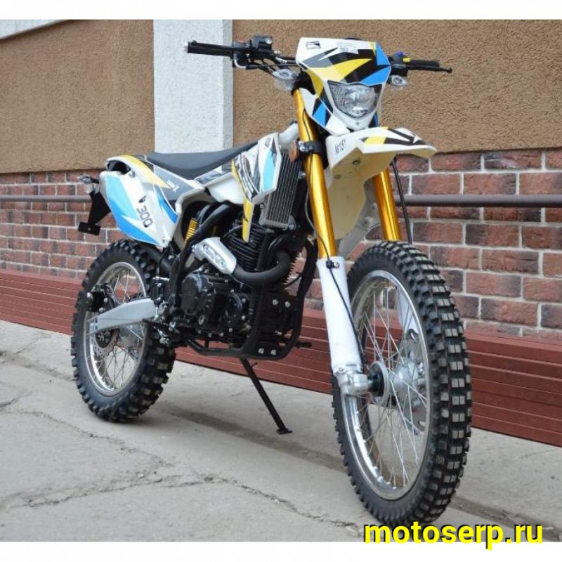 Купить  ====Мотоцикл Кросс/Эндуро RACER ENDURO 300 RC300-GY8A (Рейсер Эндуро 300) (ПТС), 21/18, 270сс,  5 ск.,баланс. вал, диск/диск (зал) (шт) купить с доставкой по Москве и России, цена, технические характеристики, комплектация фото  - motoserp.ru