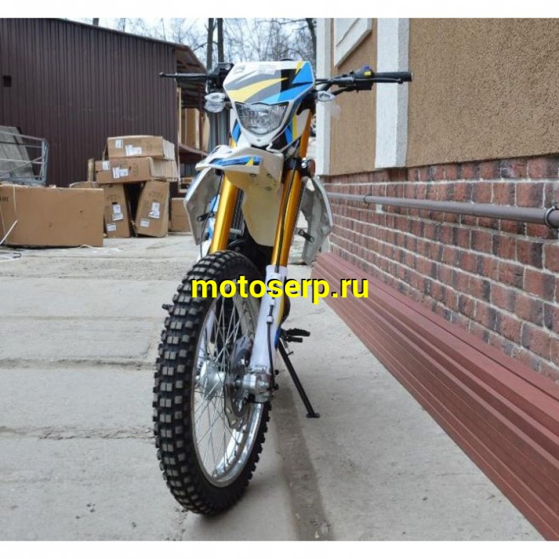 Купить  ====Мотоцикл Кросс/Эндуро RACER ENDURO 300 RC300-GY8A (Рейсер Эндуро 300) (ПТС), 21/18, 270сс,  5 ск.,баланс. вал, диск/диск (зал) (шт) купить с доставкой по Москве и России, цена, технические характеристики, комплектация фото  - motoserp.ru