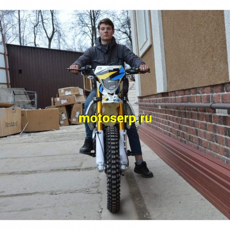 Купить  ====Мотоцикл Кросс/Эндуро RACER ENDURO 300 RC300-GY8A (Рейсер Эндуро 300) (ПТС), 21/18, 270сс,  5 ск.,баланс. вал, диск/диск (зал) (шт) купить с доставкой по Москве и России, цена, технические характеристики, комплектация фото  - motoserp.ru