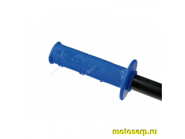 Купить  ====Ручки руля (грипсы) RTech Soft Grips 115мм синие R-MPR000BL014 JP (комп) (0 купить с доставкой по Москве и России, цена, технические характеристики, комплектация фото  - motoserp.ru