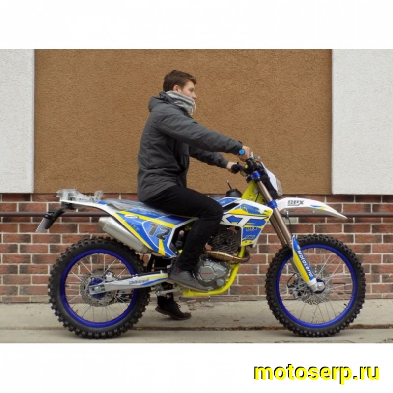 Купить  ====Мотоцикл Кросс/Эндуро Motoland XT250ST 18" (ЭПТС) (реплика Husqvarna-250) 21/18, 172FMM, 250сс, 4Т, 5 пер., возд.охл (шт) (ML 12877 купить с доставкой по Москве и России, цена, технические характеристики, комплектация фото  - motoserp.ru