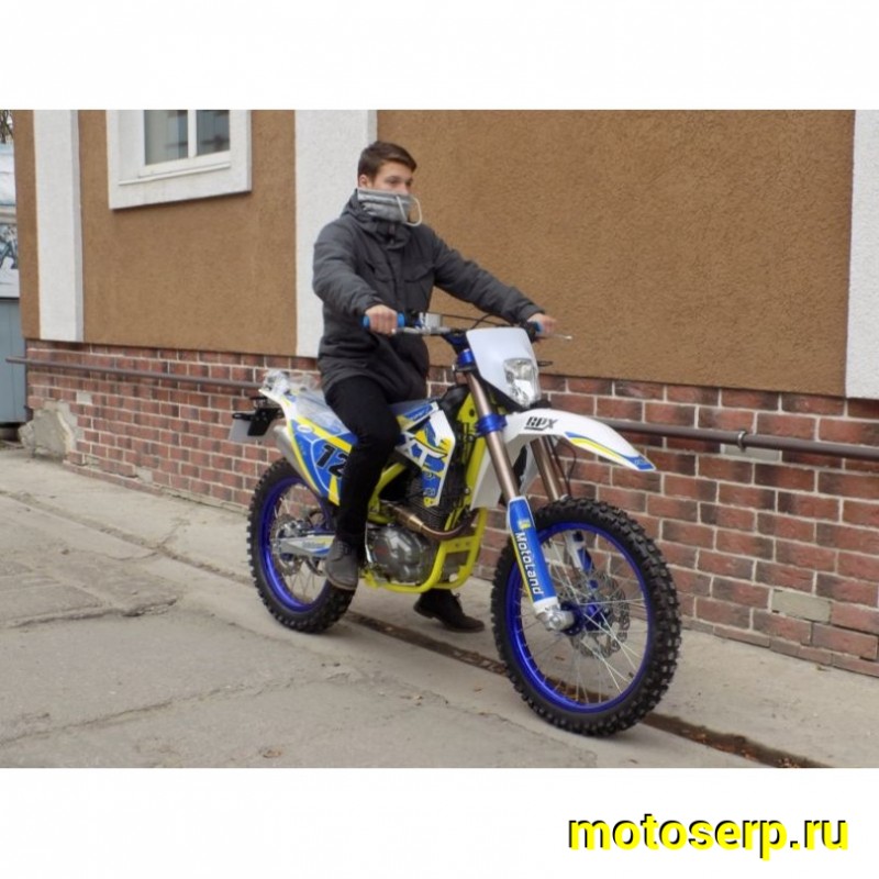 Купить  ====Мотоцикл Кросс/Эндуро Motoland XT250ST 18" (ЭПТС) (реплика Husqvarna-250) 21/18, 172FMM, 250сс, 4Т, 5 пер., возд.охл (шт) (ML 12877 купить с доставкой по Москве и России, цена, технические характеристики, комплектация фото  - motoserp.ru