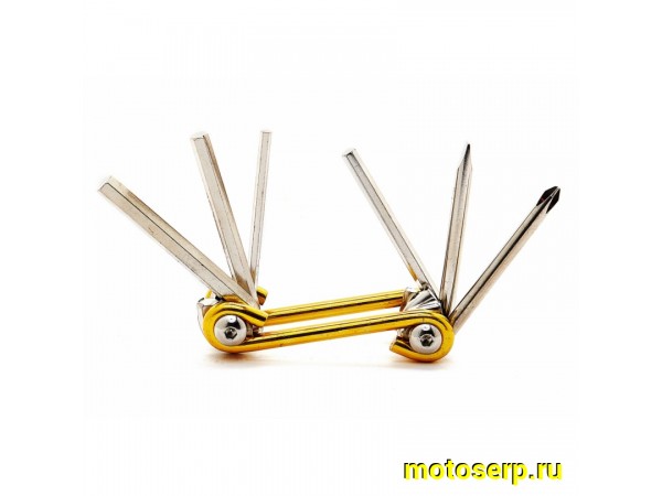 Купить  Ключ-нож шестигр. (мультитул) (NO NAME-Китай) сталь Вело (шт) (Бар VSI 03 (ML 2852 купить с доставкой по Москве и России, цена, технические характеристики, комплектация фото  - motoserp.ru