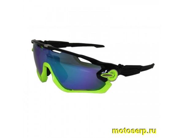 Купить  Очки ВЕЛО VG 107 (со сменными стеклами) (шт)  (Бар VG 107 black/green купить с доставкой по Москве и России, цена, технические характеристики, комплектация фото  - motoserp.ru