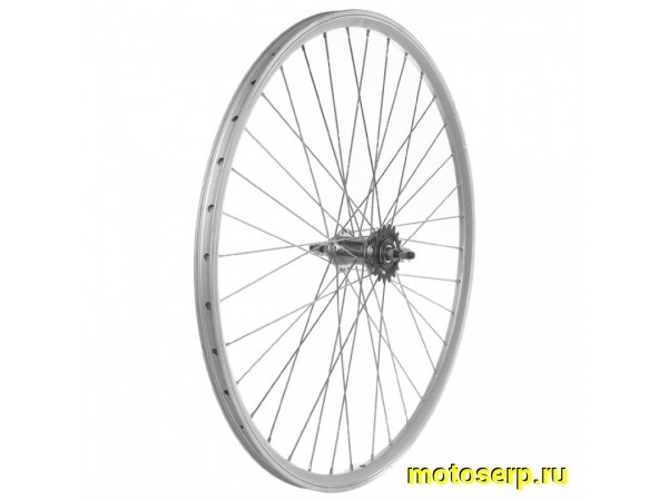 Купить  Колесо 28" двойное заднее алюминий в сборе со втулкой (китайская втулка STELS) 1ск. Вело (шт) (R4 (Золотник 3062802-11 купить с доставкой по Москве и России, цена, технические характеристики, комплектация фото  - motoserp.ru