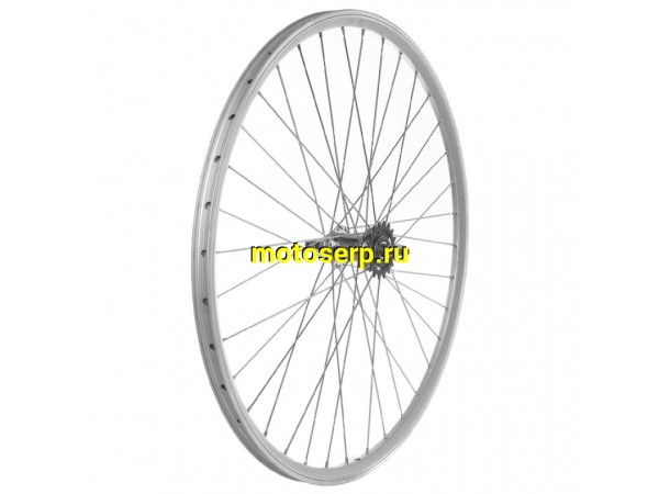 Купить  Колесо 28" двойное заднее алюминий в сборе со втулкой (китайская втулка STELS) 1ск. Вело (шт) (R4 (Золотник 3062802-11 купить с доставкой по Москве и России, цена, технические характеристики, комплектация фото  - motoserp.ru