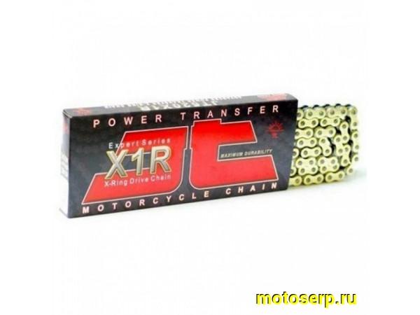 Купить  Цепь приводная (520х120) JT JTC 520X1R G&B золотая X-ring 120 JTC520X1RGB120DL JP(шт) купить с доставкой по Москве и России, цена, технические характеристики, комплектация фото  - motoserp.ru